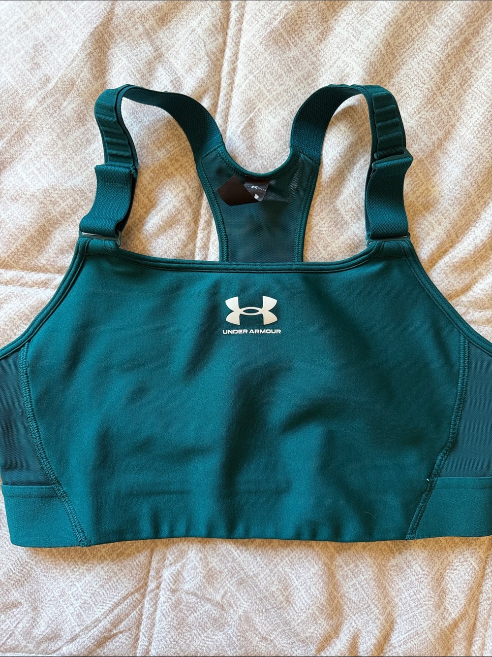 Under Armour Women's Teal Green Racerback sports bra